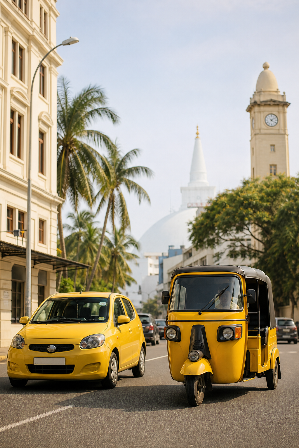 Ceytuch on Sri Lankan streets